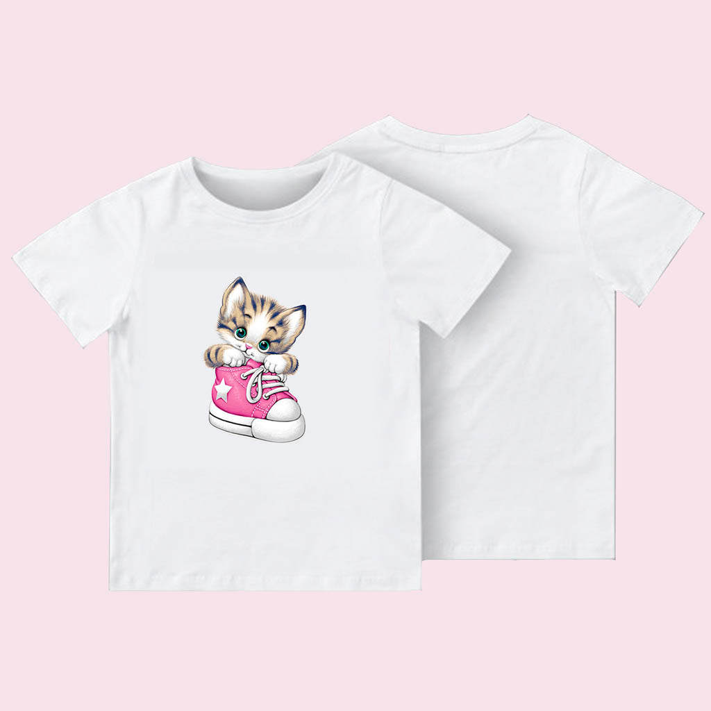 Camiseta infantil Gato Bamba
