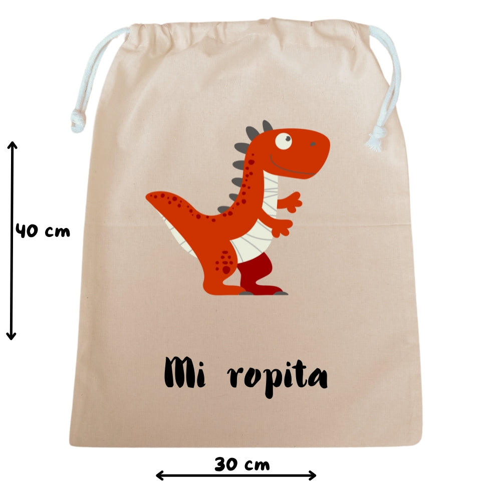 Bolsa infantil para guardar la muda de ropa