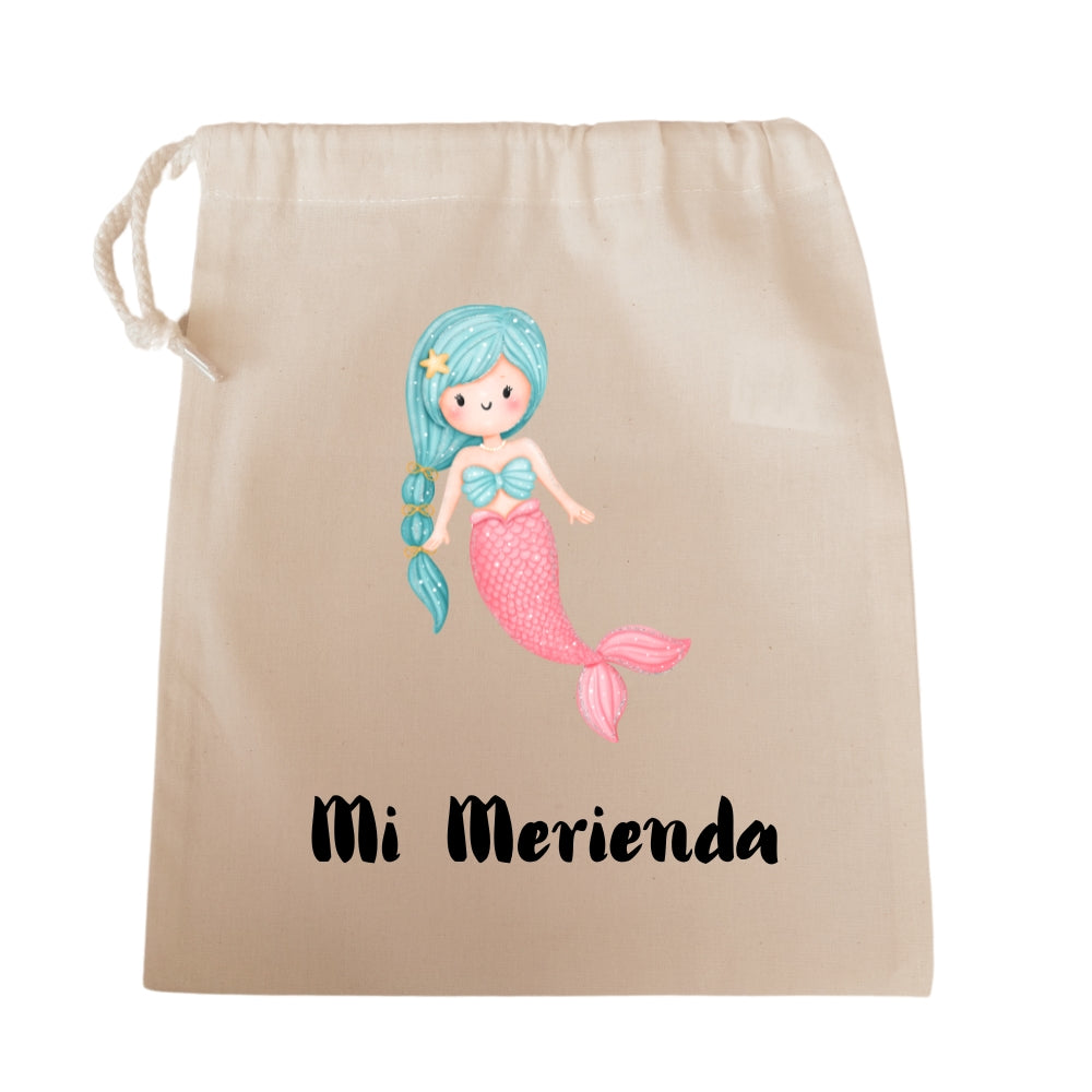 Bolsa Merienda Sirenita