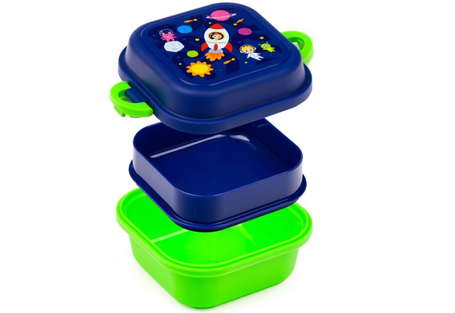 ¡Convierte la hora de comer en una aventura espacial! 🚀 Nuestra fiambrera infantil Bento Space es práctica, segura y divertida — perfecta para el cole, excursiones o picnics.