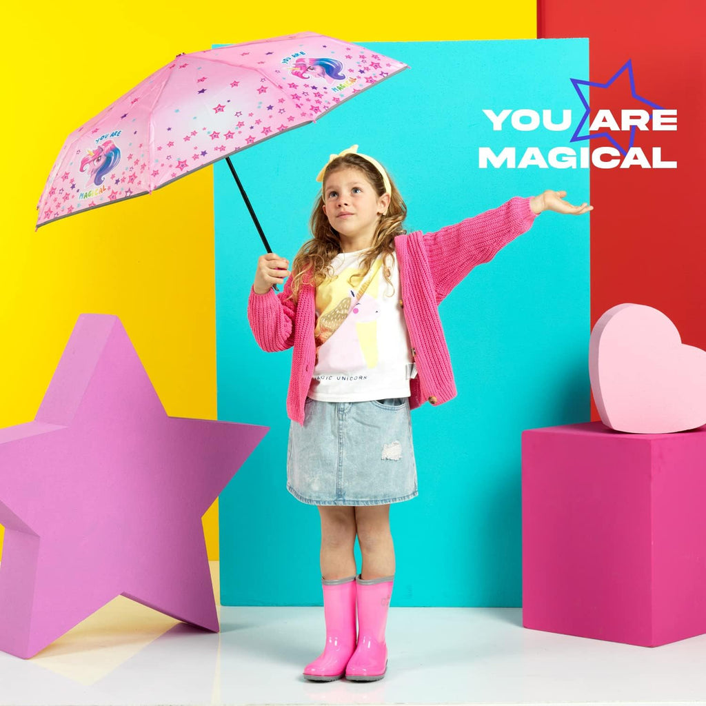 🦄 Paraguas Infantil Unicornio Mágico: ¡Que la lluvia no pare la diversión!