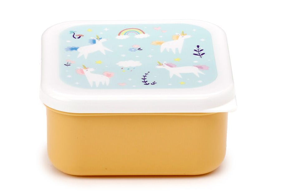 Set de 3 Fiambreras Infantiles Unicornios – Libres de BPA y Perfectas para el Cole