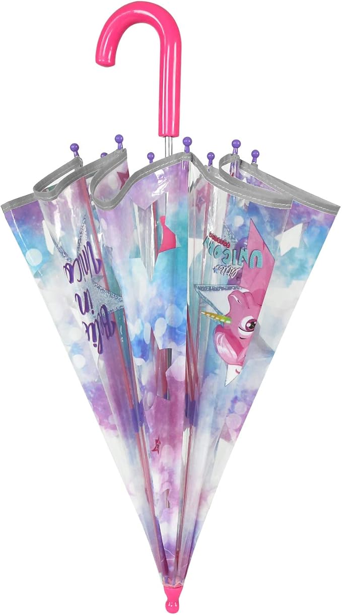 🦄 Paraguas Infantil Unicornio Mágico: ¡Que la lluvia no pare la diversión!