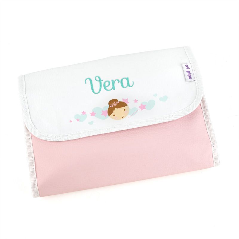 Porta pañales y toallitas personalizado  | Organizador bebé